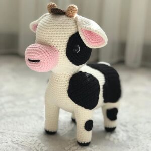 Mini Amigurumi Cow Free Crochet Pattern – Free Amigurumi