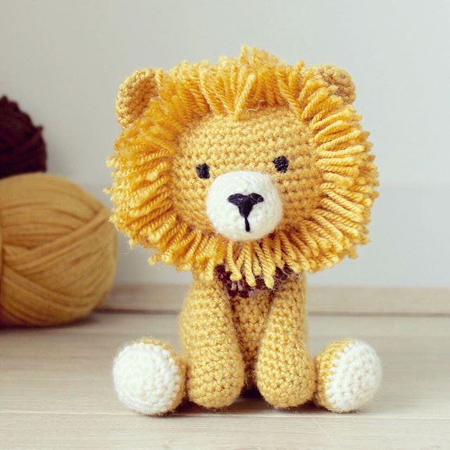 Amigurumi Lion Free Crochet Pattern – Free Amigurumi