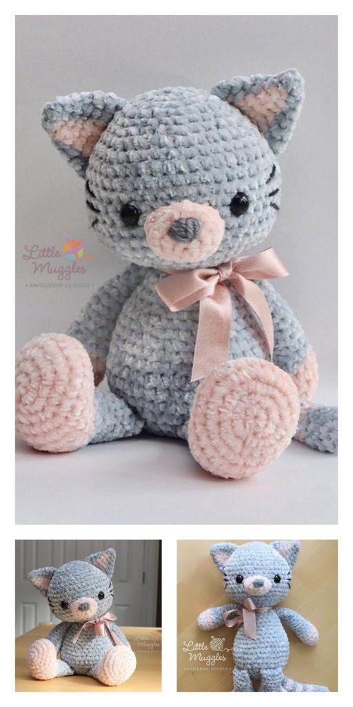 Amigurumi Cute Cat Free Crochet Pattern Free Amigurumi