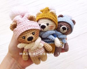 Amigurumi Lady Teddy Bear Free Crochet Pattern – Free Amigurumi