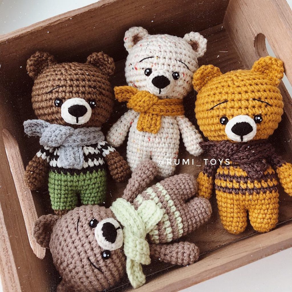 Amigurumi Teddy Bear Free Crochet Pattern Tutorial Lucas Printable ...
