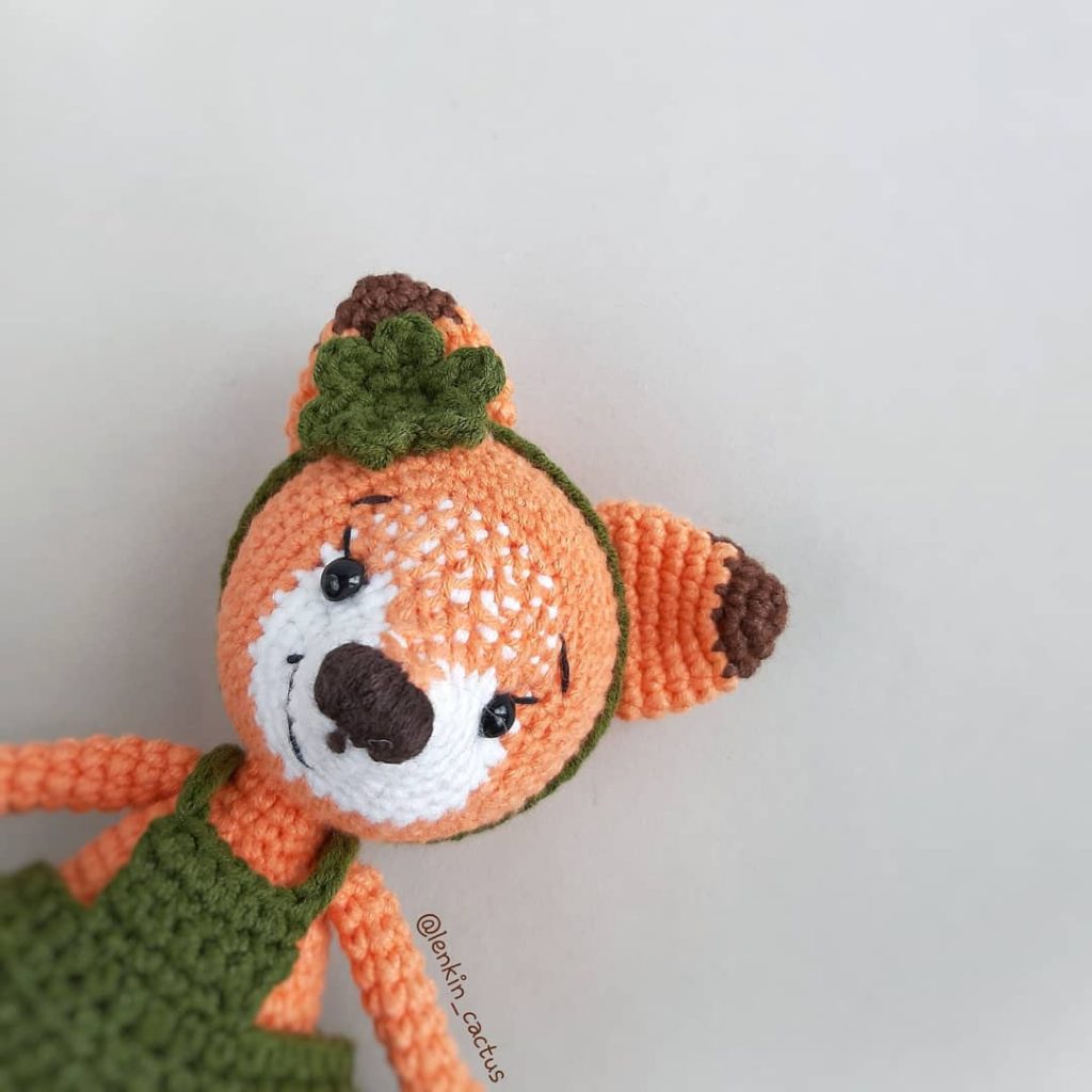 Amigurumi Orange Fox Free Pattern – Free Amigurumi