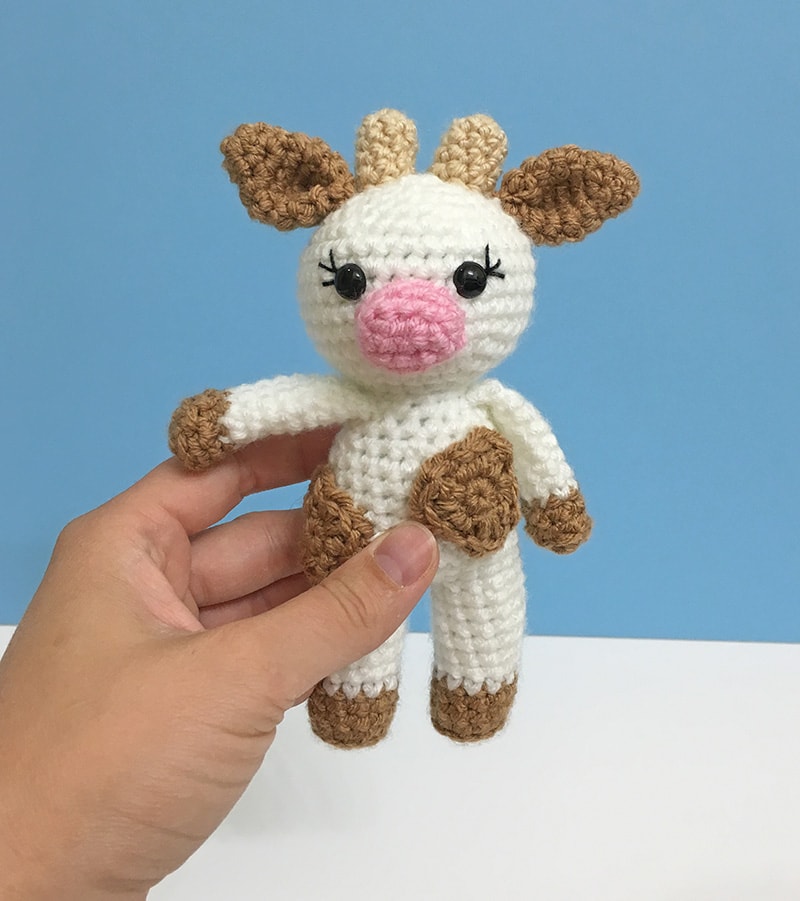 Mini Amigurumi Cow Free Crochet Pattern Free Amigurumi