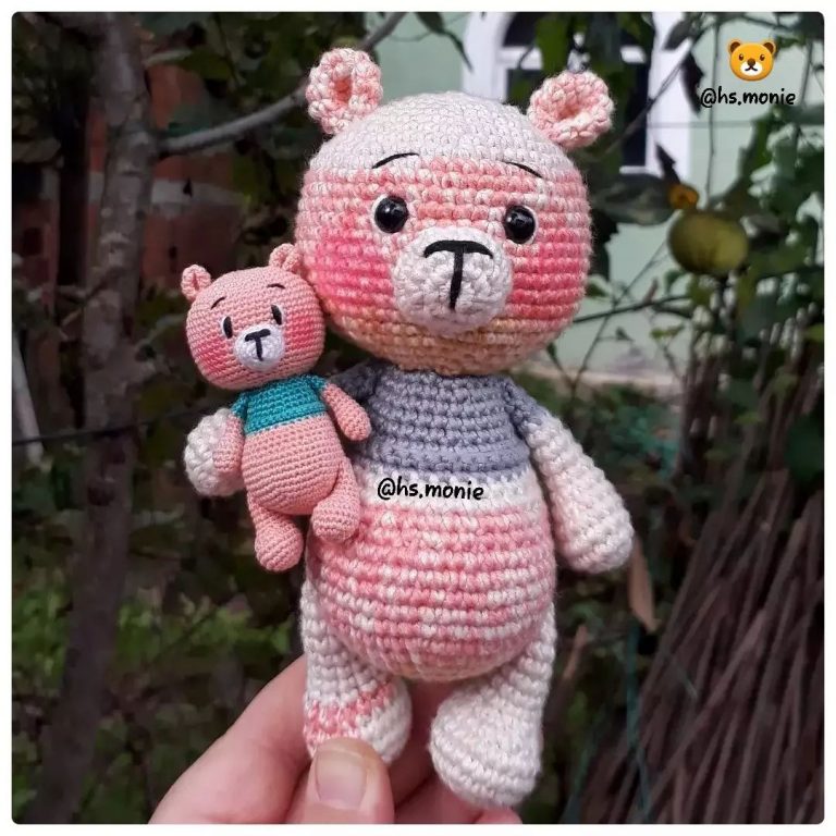 Cute Teddy Bear Amigurumi Free Pattern – Free Amigurumi