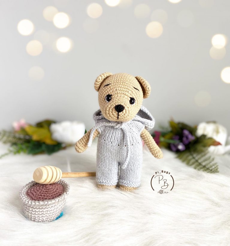 Cute Teddy Bear Amigurumi Free Pattern – Free Amigurumi